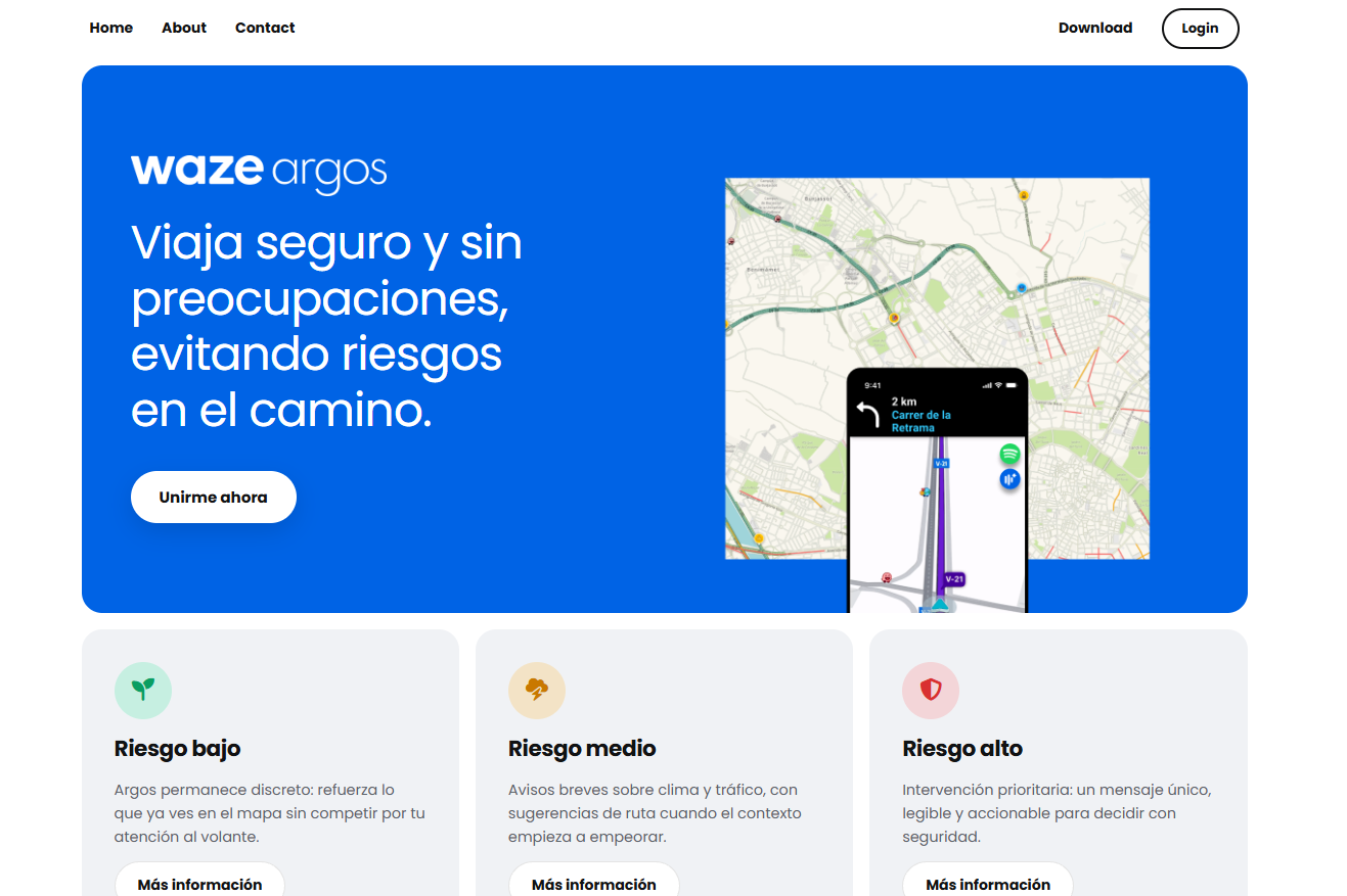Argos — Asistente IA para conducción segura · UI02 · Victor Rubio